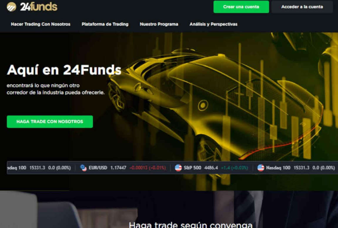 24Funds: página web