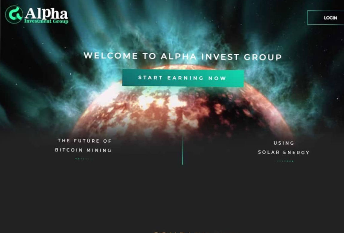 Alpha Invest Group: página web