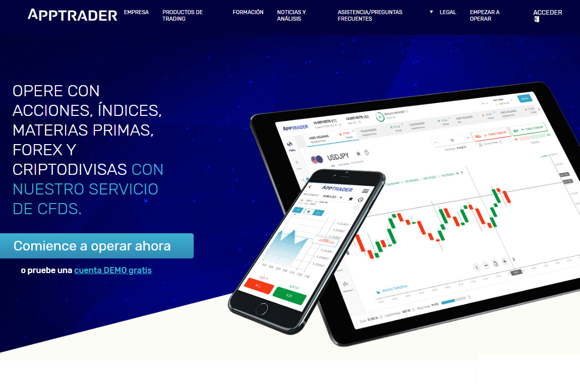 AppTrader: página web