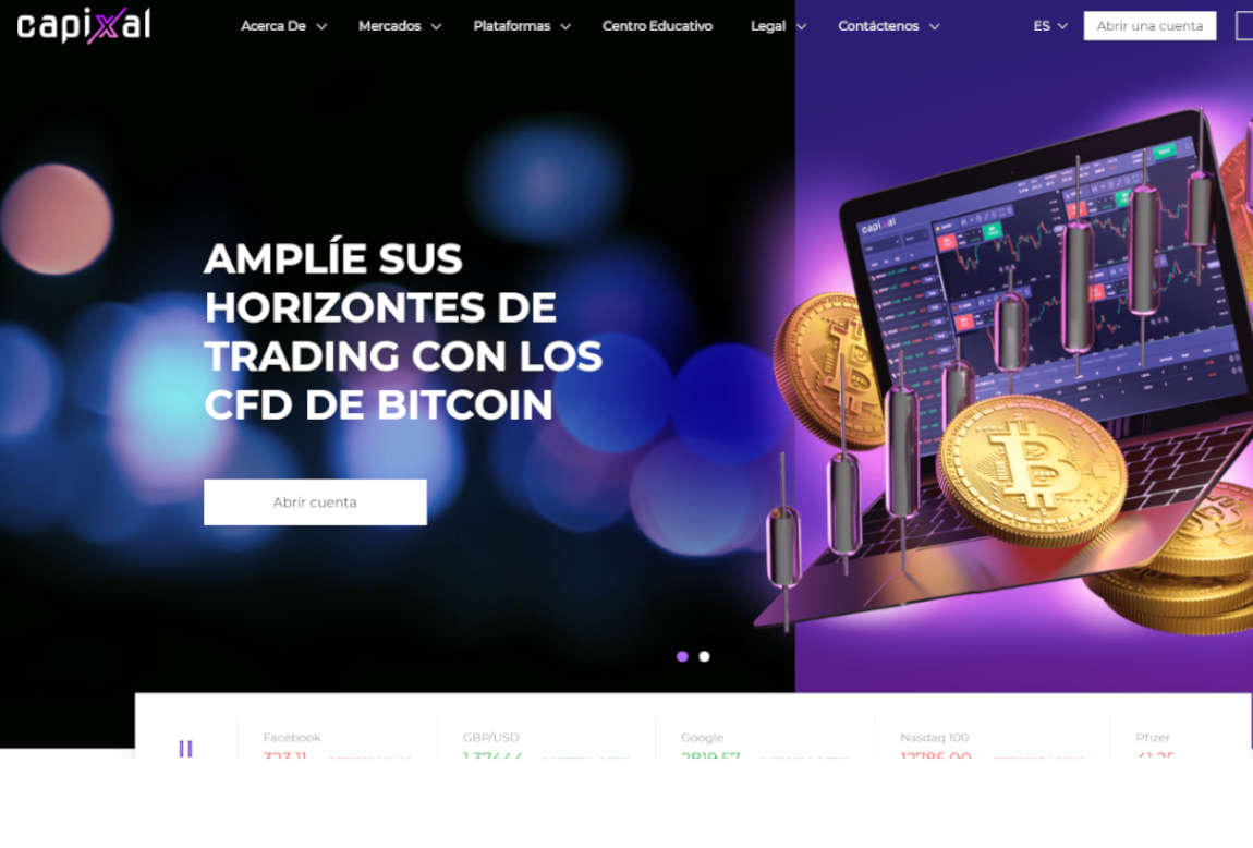 Capixal: página web