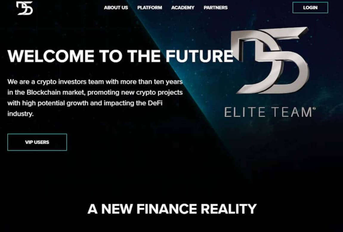 D5 Elite Team: página web