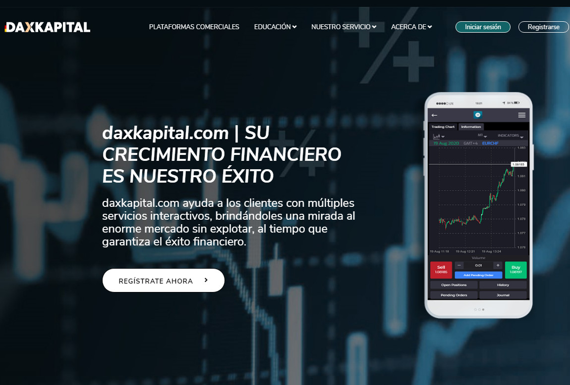 Dax Kapital: página web