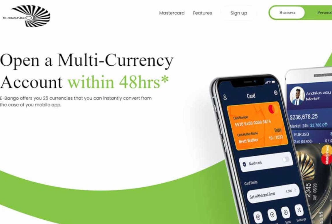 E-Bango Card: página web