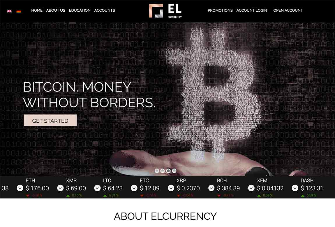Elcurrency: página web