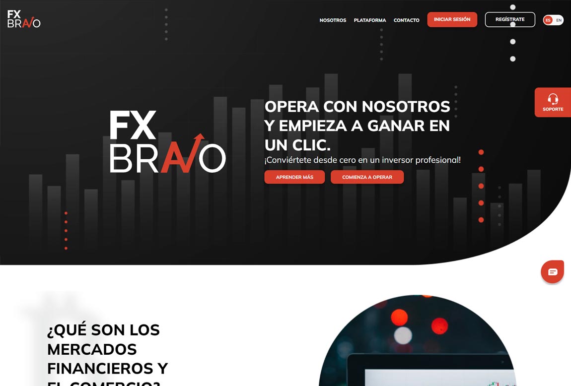 FXBravo: página web