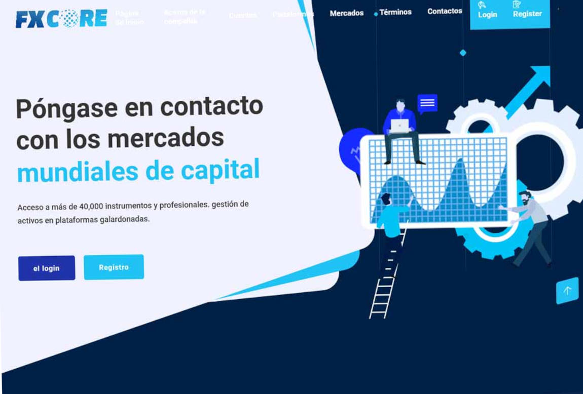 FxCore: página web