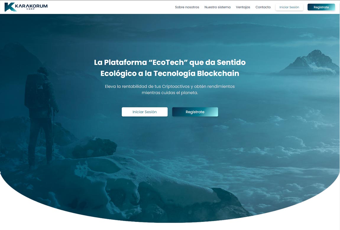 KARAKORUM CORP: página web