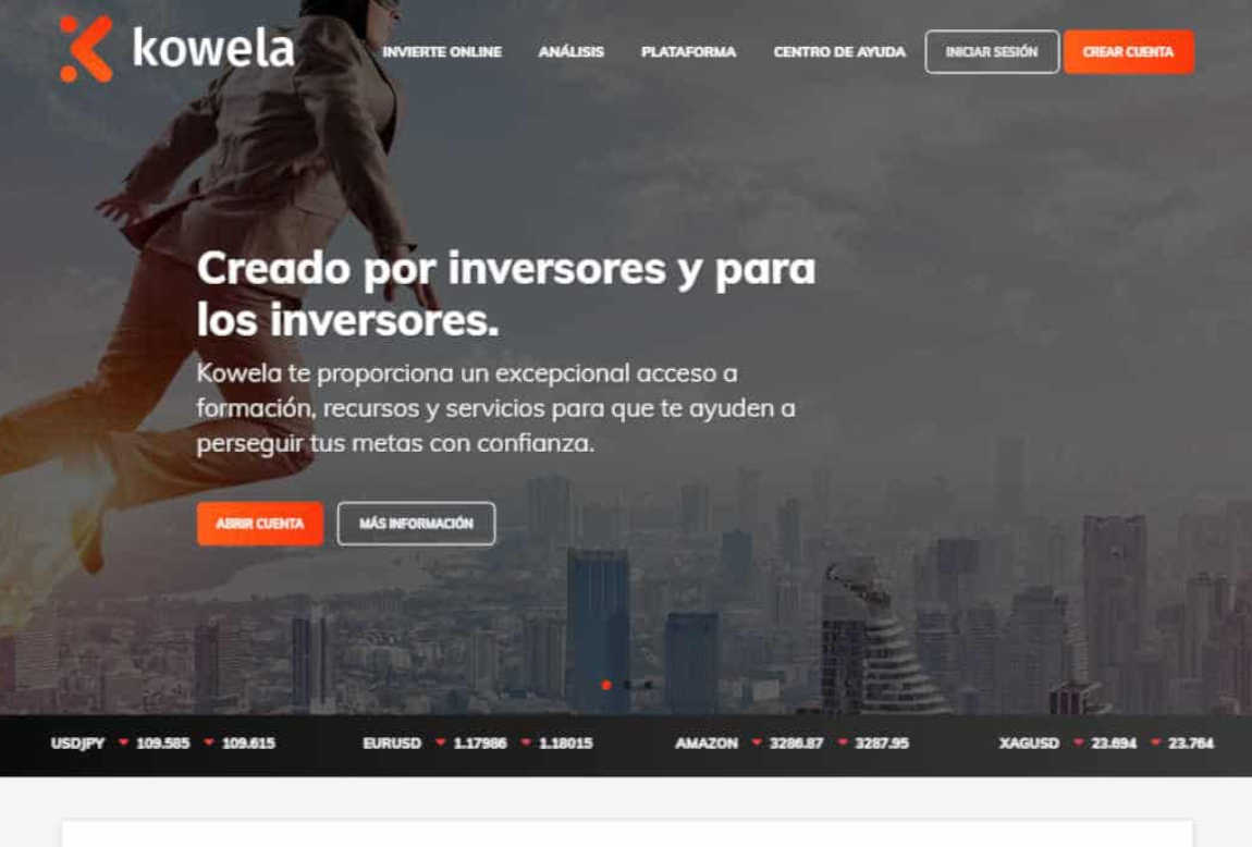 Kowela: página web