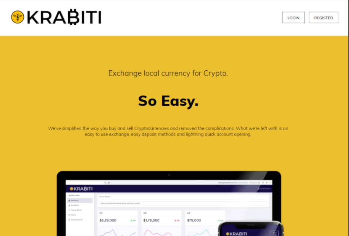 Krabiti: página web