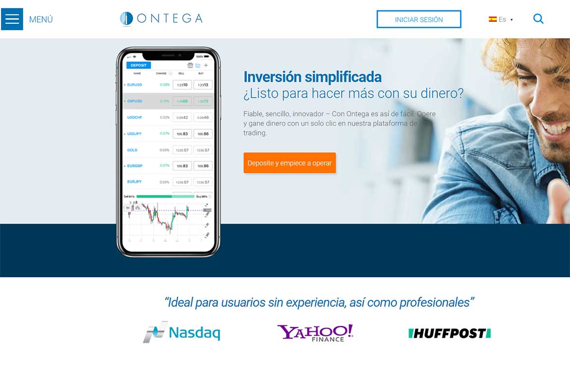 Ontega: página web