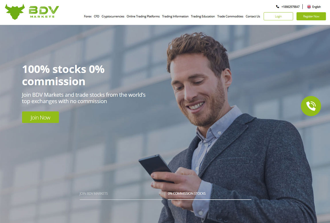 BDV Markets: página web