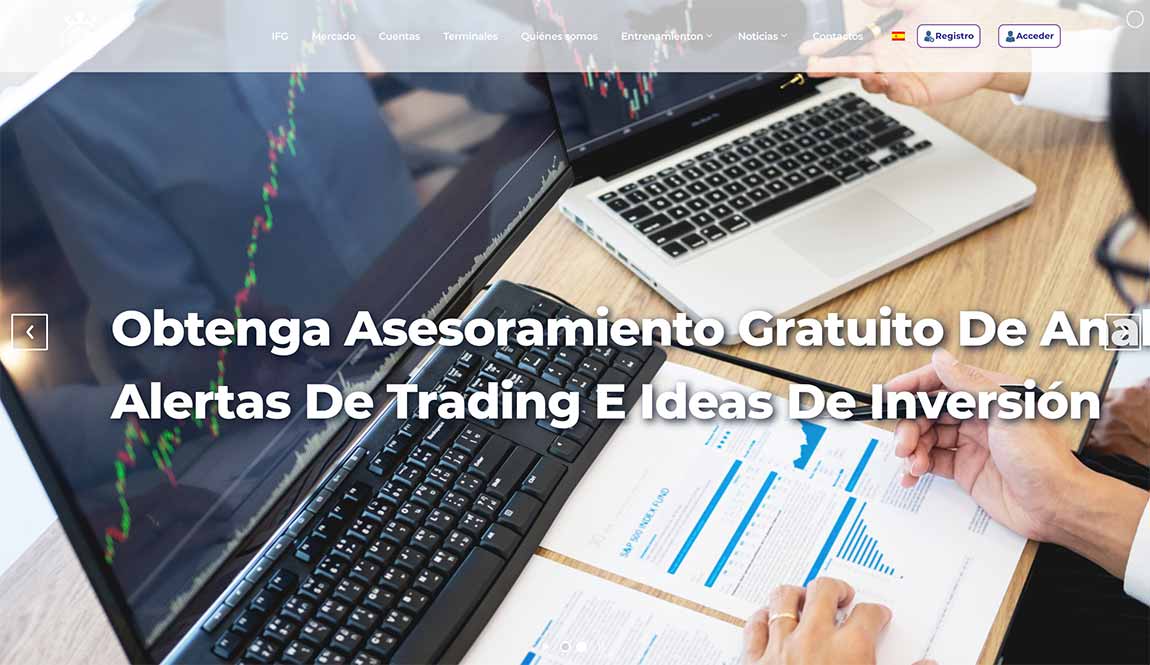 Imperial Finance Group: página web