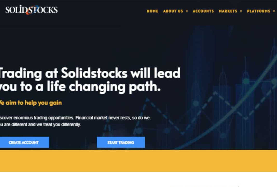 SolidStocks: página web