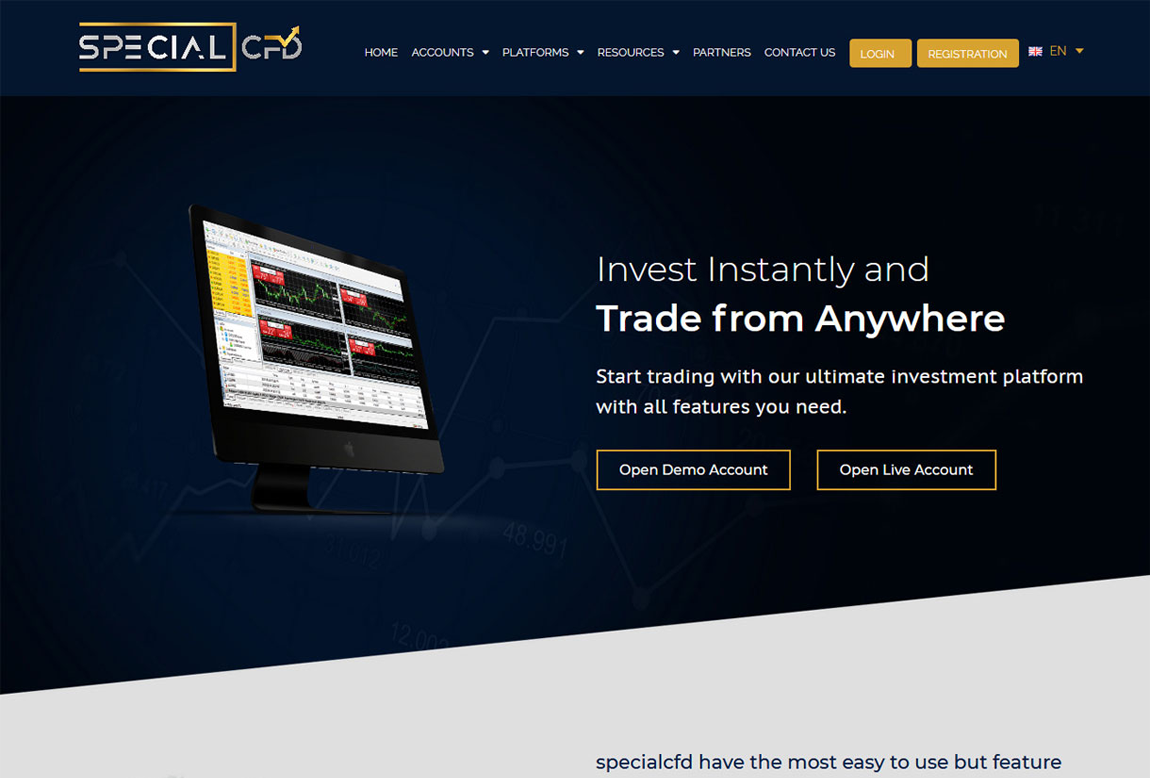 Specialcfd: página web
