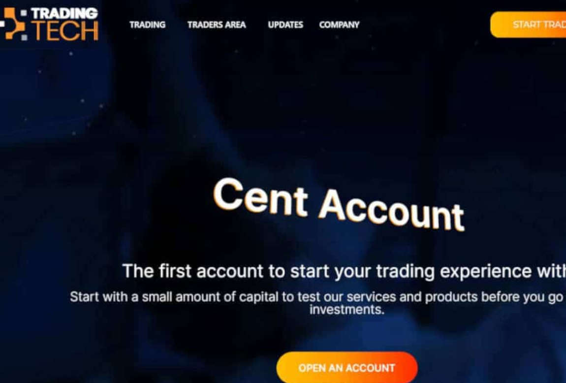 TradingTech: página web